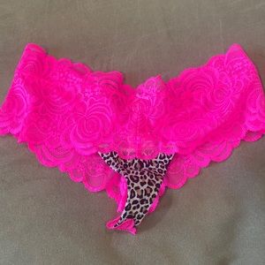 Woman’s Victoria’s Secret thong
